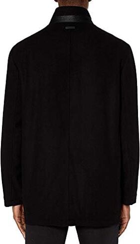 Marc New York by Andrew Marc Men's Wool Barton Jacket with Nylon Bib Insert in Saudi Arabia