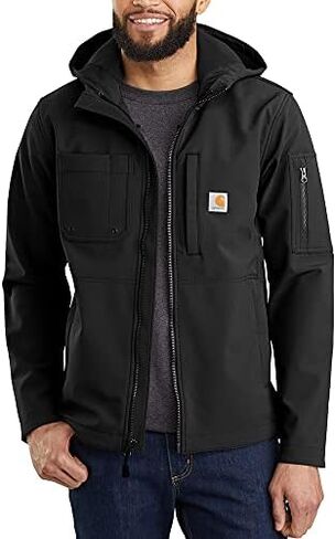 Carhartt Men's Hooded Rough Cut Jacket (Regular and Big & Tall Sizes) in Saudi Arabia