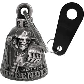 Dream Apparel Motorcycle Bell for Bikers Women Men W/ Hanger, Biker Bell for Riders, Good Luck Riding Bell Spirit Bell Moto Accessories in Saudi Arabia