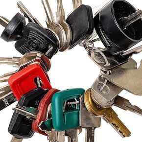 مجموعة مفاتيح معدات البناء الثقيلة تناسب: Bobcat CASE Caterpillar Genie JLG GRADALL JCB SKYTRAK Toyota والمزيد. مجموعة المفاتيح الرئيسية لعمال البناء ومشغلي المعدات. in Kuwait