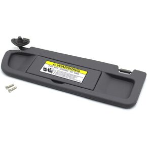 واقي من الشمس من الجانب الأيسر للسائق باللون الرمادي من Ezzy لسيارة Honda Civic 2006 2007 2008 2009 2010 2011 EX LX سيدان SI كوبيه 83280-SNA-A01ZA in Kuwait