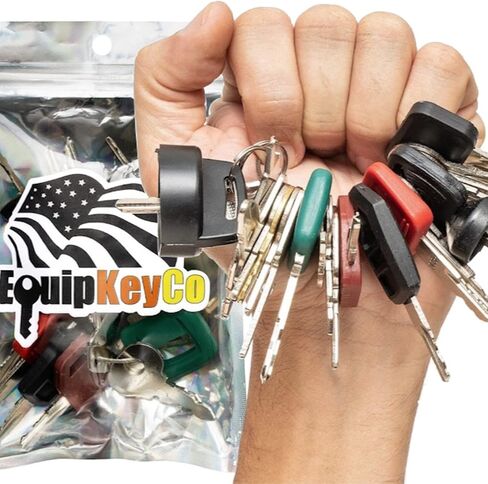 مجموعة مفاتيح معدات البناء الثقيلة تناسب: Bobcat CASE Caterpillar Genie JLG GRADALL JCB SKYTRAK Toyota والمزيد. مجموعة المفاتيح الرئيسية لعمال البناء ومشغلي المعدات. in Kuwait