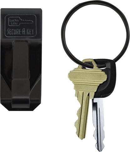 Lucky Line "The Original Secure-A-Key - SLIP ON - Heavy Duty Belt Key Clip 1 Per Pack (4051) in Saudi Arabia