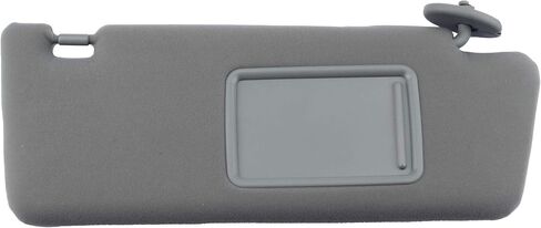 Dasbecan Left Driver Side Sun Visor Compatible with Toyota Tacoma 2005 2006 2007 2008 2009 2010 2011 2012 2013 2014 2015 Visor Assembly Without Light 74320-04181-E1 Beige in Saudi Arabia