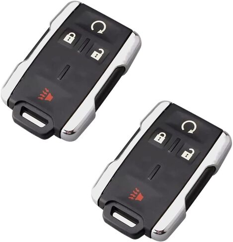 Smart Key Fob Case Shell Fit for Chevy Chevrolet Silverado Colorado/GMC Sierra Canyon 2014 2015 2016 2017 M3N-32337100 Keyless Entry Remote Control Car Key Fob Cover Casing (1) in Saudi Arabia