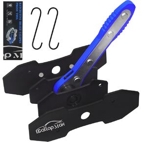 أداة ضغط فرجار الفرامل 360 درجة قابلة للتعديل لأداة ضغط مكبس فرجار الفرامل مع شماعات فرجار مزدوجة أداة ضاغط مكبس الفرامل باللون الأزرق in Kuwait