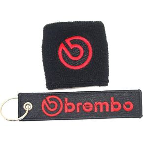 LYXMTBK غطاء جورب خزان الفرامل للدراجات النارية مع سلسلة مفاتيح تناسب Brembo in Kuwait