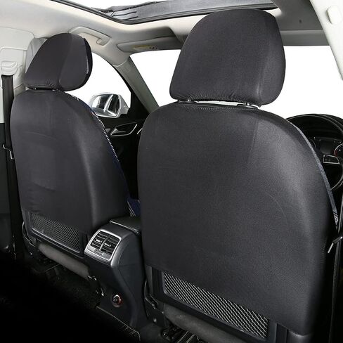 PONYJOYUP Baja Saddle Blanket Car Seat Covers 4PCS Front, Breathable and Washable Striped Woven Automotive Vehicle Seat Cover, Universal Seat Cover for Sedan, SUV, Truck, Airbag Compatible in Saudi Arabia