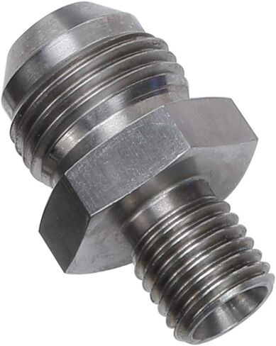AC PERFORMANCE Stainless Steel Fuel line adaptor fitting -4 AN AN4 Male Flare to M10 x 1.25 Male Metric Thread Adapter Connector in Saudi Arabia