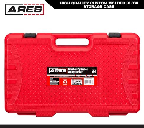 ARES 70921-2-Liter Manual Brake Fluid Pressure Bleeder - Makes Brake Fluid Changes Quick and Easy - Easy One Person Manual Pump Operation in Saudi Arabia