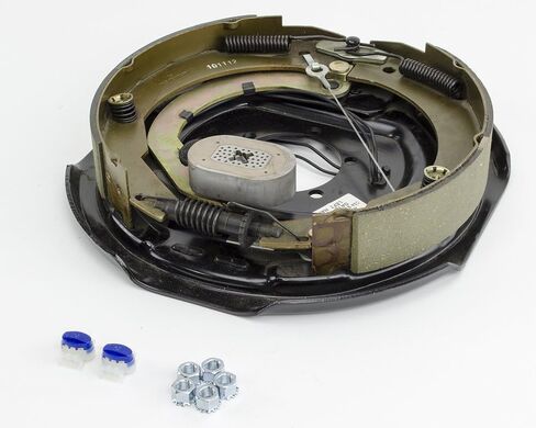 Lippert Forward Self-Adjusting Replacement Brake Assembly for RVs, Right Side, 10" x 2.5", 3,500 lbs. Capacity, for 13", 14", 14.5", 15" Wheels - 296650 in Kuwait