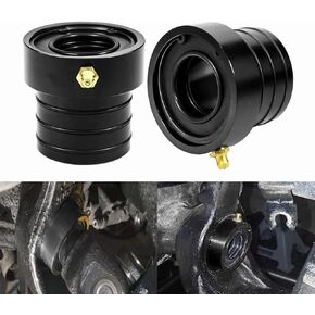 Axle Tube Seal Pair MG21103 Front Outer Axle Seals Dana 30/44 for Jeep JKUR Jeep Wrangler YJ JK TJ XJ ZJ MJ 2PCS-Red in Saudi Arabia
