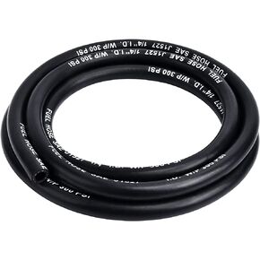 EVIL ENERGY 1/4 Marine Fuel Line Hose Type A1-15 Rubber 10FT SAE J1527