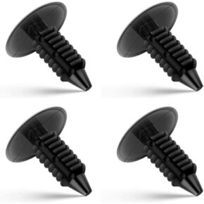 Spurick Set of 4 Bumper Plugs Front License Plate Holes Cover Clips, Plug Bumper Holes for Chevrolet Dodge Buick Ford Honda Toyota, etc