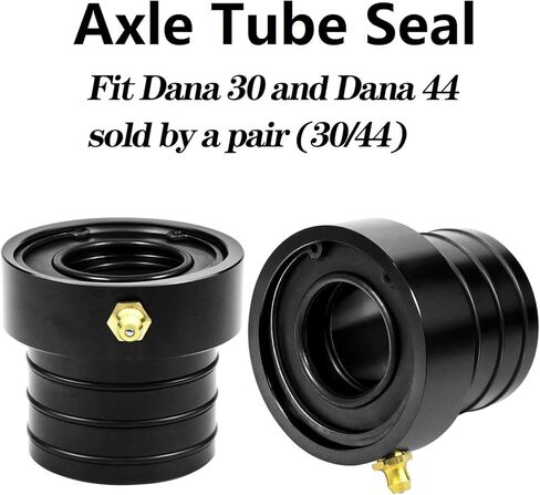 Axle Tube Seal Pair MG21103 Front Outer Axle Seals Dana 30/44 for Jeep JKUR Jeep Wrangler YJ JK TJ XJ ZJ MJ 2PCS-Red in Saudi Arabia
