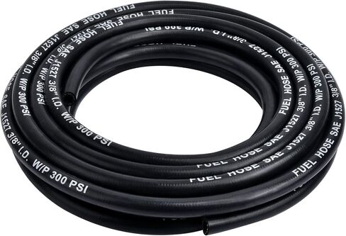 EVIL ENERGY 1/4 Marine Fuel Line Hose Type A1-15 Rubber 10FT SAE J1527 in Saudi Arabia