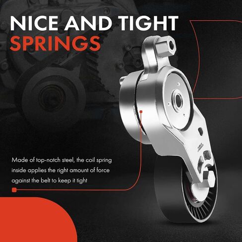 A-Premium Belt Tensioner Assembly with Pulley Compatible with Toyota Camry 2012-2017, RAV4 2009-2018, Sienna 2011-2013, Venza 2009-2015 & Lexus NX300h & Scion tC, Replace# 1662036010 in Saudi Arabia