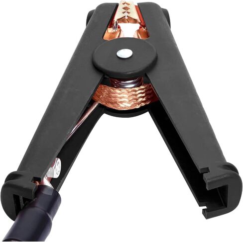 Spartan Power Replacement Jumper Cable Heavy Duty Car Battery Clamps - Clamp Ends Replacements for Jump Starter Cables - Single Clamp, Black in Saudi Arabia