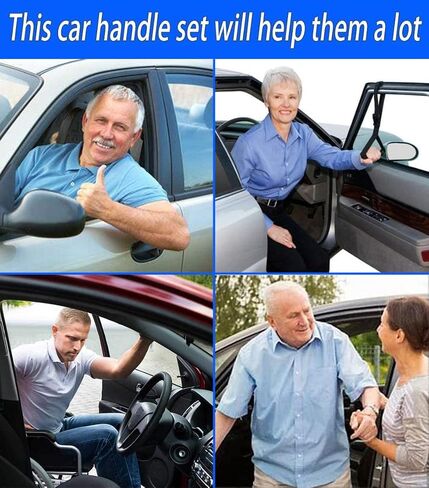 KOUNATSURI Car Door Handle for Elderly Car Handle Assist Support Handle Multifunction Handle for Elderly and Handicapped in Saudi Arabia