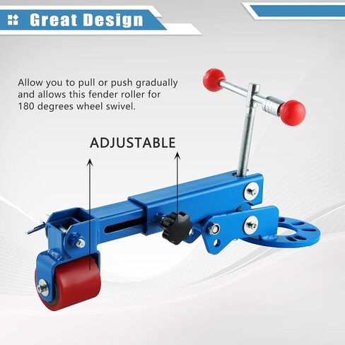 ATPTOOL Heavy Duty Fender Rolling Reforming Extending Tool Wheel Arch Roller Flaring Former in Kuwait