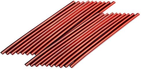 8sanlione Car Air Conditioner Decoration Strip, Universal Waterproof Bendable PVC Air Vent Outlet Trim Decoration, Suitable for Most Air Vent Outlet, Car Interior Accessories (Black), 20 Pieces in Kuwait