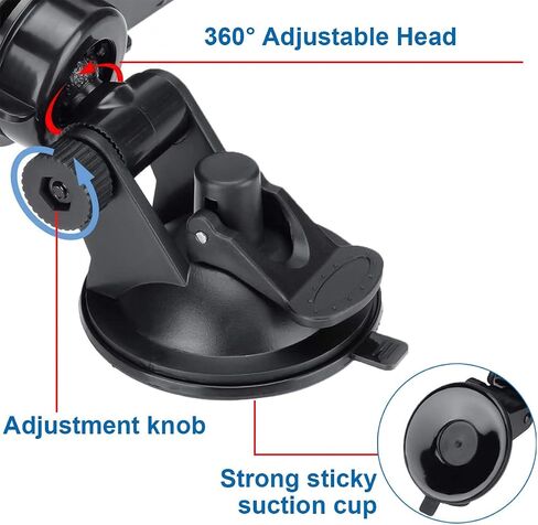 Car Rearview Mirror, 12 Inch Panoramic Wide Angle Anti-Glare, Clip on Auto Rear View Mirror, HD Clear Convex Surface, Car Interior Accessories Universal for SUV, Truck, Van, Vehicles (Blue) in Saudi Arabia