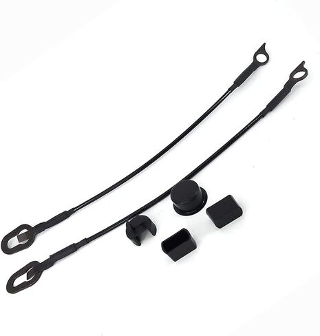 POWERWORKS Pair Tailgate Cable & Hinge Bushing Insert Kit Compatible with for Dodge RAM 1500 2500 3500 Pickup Truck for 55345124AB 55345125AB in Saudi Arabia