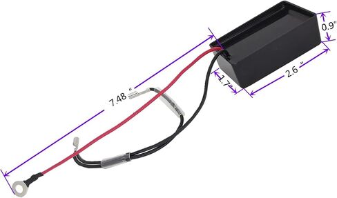1019094-01 RPM REV Limiter Compatible with Precedent Gas Golf Carts FE290 FE350 1997+ Club Car DS 1016511 Black (Black) in Saudi Arabia