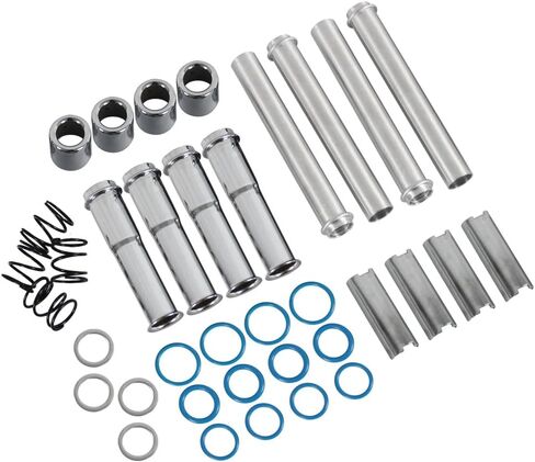 4 PCS Rapid Install Adjustable Pushrod Set Chrome Cover Kit Compatible with 1999-20 Harley Twin Cam in Saudi Arabia