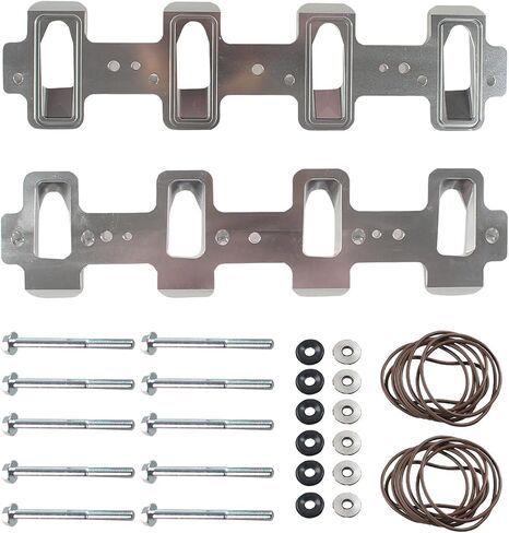 POSENG متوافق مع مشعب السحب أو الشاحن الفائق LS1 المتوافق مع محولات الشاحن الفائق LS3 LSA ZL1 CTS-V مستطيل LSX فضي in Saudi Arabia