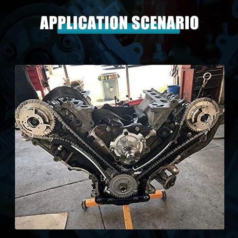 مجموعة سلسلة توقيت من تريتون لصمامات مضخة الزيت والماء متوافقة مع 5.4 لتر 2004-2009 فورد اف 150 5.4 لتر 2005-2010 لينكولن نافيجيتور 5.4 لتر بديل 5L3Z-6268-A in Kuwait