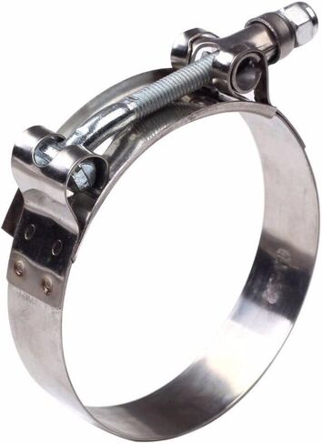 2PCS 1inch 32mm - 37mm Stainless Steel T-Bolt Clamps Turbo Intake Intercooler Clamp in Saudi Arabia