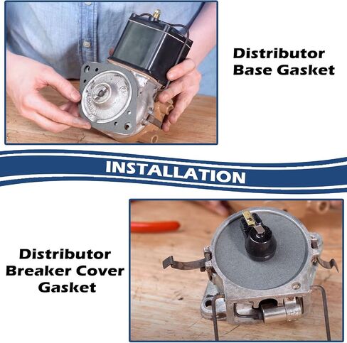 9N12104 Distributor Gasket Set for Ford Tractors 2N 8N 9N Replaces 91A12114, 9N12140A, 9N12143, 9N12276B in Saudi Arabia