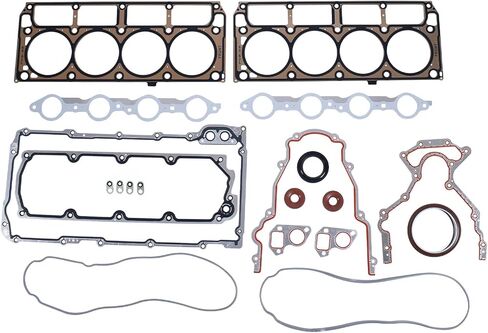 LS9 Head Gasket New LS Full Gasket Set with Oil Pan Gen 4 Ⅳ Valley Cover Gasket for LS1 LS6 LQ4 LQ9 4.8L 5.3L 5.7L 6.0L in Saudi Arabia