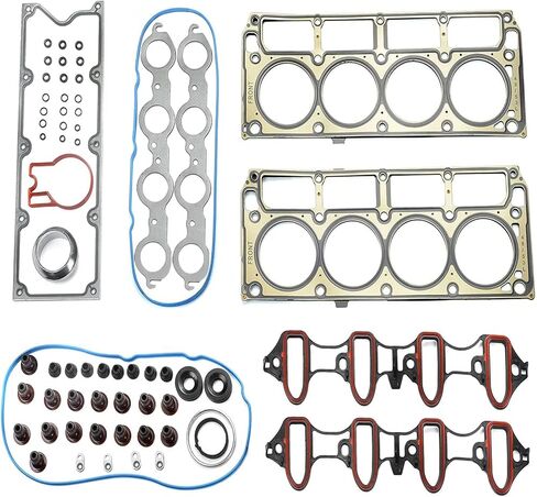 LIMICAR MLS Cylinder Head Gasket Set for Buick Rainier Cadillac Escalade Chevy Avalanche Colorado Express SSR Suburban Tahoe Trailblazer GMC Hummer H3 4.8 5.3 Engine V8 OHV VIN B C M 0 3 7 J P T V Z in Saudi Arabia