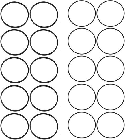 Mengxiang 10pcs 1/16" Thick 693981 280492 with 10pcs 1/26" Thick 799866 Float Bowl Gasket fit for 796707 794304 084132 084133 084232 084332 084333 091412 796707 794304 126M02 Engines in Saudi Arabia