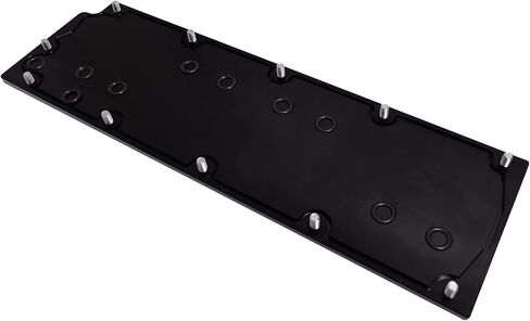 LS Gen 4 Valley Cover Pan Plate Gasket Aluminum Engine Lifter Area Oil Cover for LS LS2 LS3 L99 Gen Ⅳ Engine 551646 in Saudi Arabia