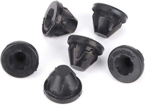 Engine Cover Grommet, 6Pcs Rubber Engine Valve Cover Fastener Fixing Socket Fits for PD100 PD140 PD170 Replace 03G103184C in Saudi Arabia