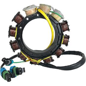 JETUNIT Stator for Mercury 150 XR6 135 140 175 200 HP 240 EFI Outboard 174-0002 398-858404T4 858404T3 858404A4 858404A3 40 Amp 2 Stroke 6 Cylinder Sportjet Jet Drive in Saudi Arabia