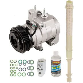 AC Compressor w/A/C Accumulator Drier Expansion Valve Oil & O-Rings For Ford F-150 F150 5.0L V8 2011 2012 2013 2014 - BuyAutoParts 60-82828RK New in Kuwait