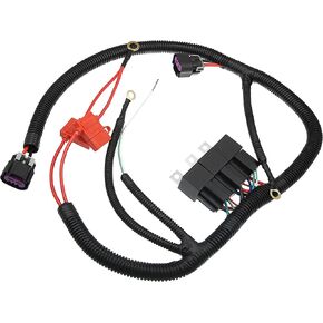 X AUTOHAUX 7L5533A226T Dual Electric Fan Upgrade Wiring Harness Conversion Kit for GM 1999-2006 ECU Control Engine Double Cooling Fan Wire Dual Fan Relay Kit in Saudi Arabia