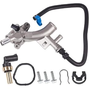 25193922 Compatiableb With 2011 2012 2013 2014 2015 2016 Chevy Cruze Sonic Trax Buick Encore Aluminium Engine Water Outlet 1.4L &13251447 Chevy Cruze Radiator Hose