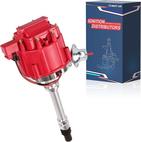 MOSTPLUS 65K Coil 7500 RPM Distributor Compatible with GMC Small Block Chevy V8 265 267 283 302 305 307 327 350 383 400 396 427 454 in Saudi Arabia