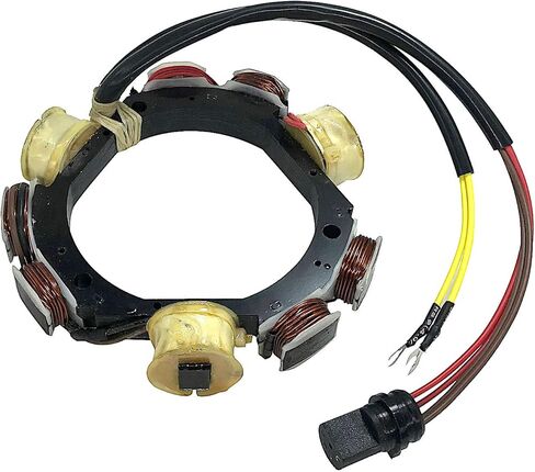 الجزء الثابت من JETUNIT لـ Johnson Evinrude 173-4560 0584560 0763763 خارجي 35 JET,40,50,60,65,70 HP 1992-2005 12-Amp 2/3-Cylinder 2-Stroke in Kuwait