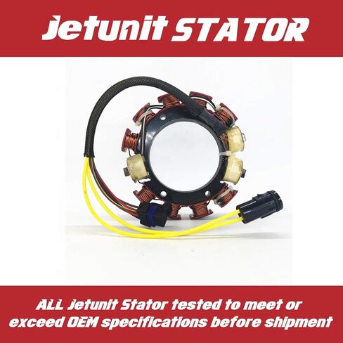 JETUNIT Stator For Johnson Evinrude 173-4981 584109 Outboard 584981 763759 105 JET 150 175 HP 1991-2006 35-AMP 2-Stroke 6-Cylinder 0584109 0584981 0763759 18-5878 in Saudi Arabia