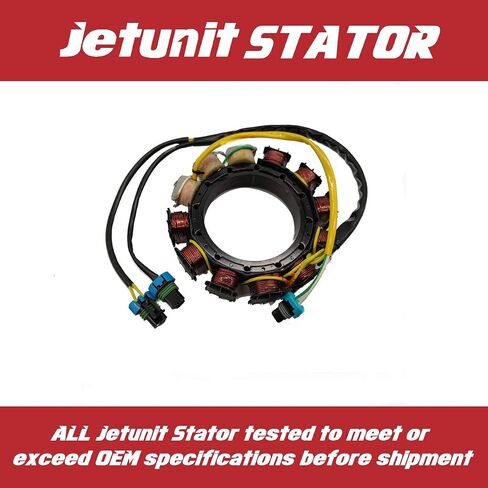 JETUNIT Stator for Mercury 150 XR6 135 140 175 200 HP 240 EFI Outboard 174-0002 398-858404T4 858404T3 858404A4 858404A3 40 Amp 2 Stroke 6 Cylinder Sportjet Jet Drive in Saudi Arabia