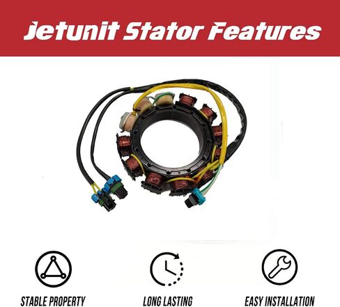 JETUNIT Stator for Mercury 150 XR6 135 140 175 200 HP 240 EFI Outboard 174-0002 398-858404T4 858404T3 858404A4 858404A3 40 Amp 2 Stroke 6 Cylinder Sportjet Jet Drive in Saudi Arabia