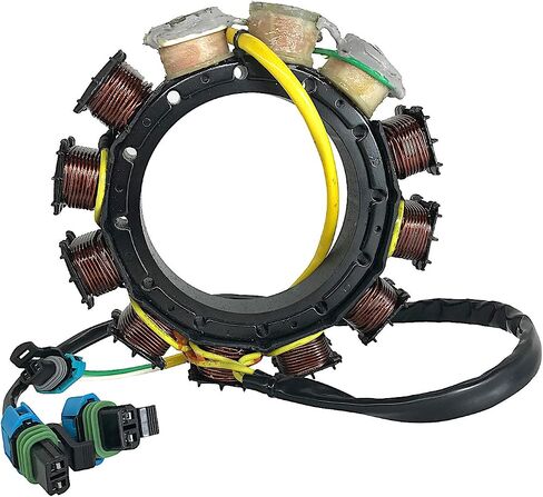 JETUNIT Stator for Mercury 150 XR6 135 140 175 200 HP 240 EFI Outboard 174-0002 398-858404T4 858404T3 858404A4 858404A3 40 Amp 2 Stroke 6 Cylinder Sportjet Jet Drive in Saudi Arabia
