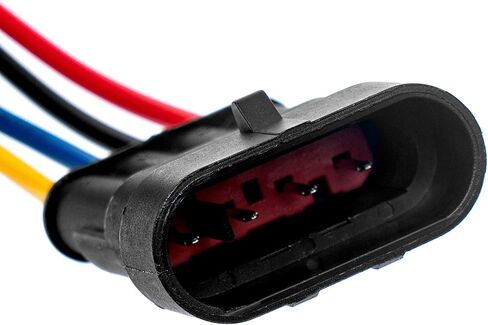 5 Kit 5 Pin 16 AWG Waterproof Electrical Connector Plug with Wire for Car | 5 pack, Secure fit, Weather-resistant seal, Flexible 16 AWG wire, Quick install, Reliable car and marine connections in Kuwait