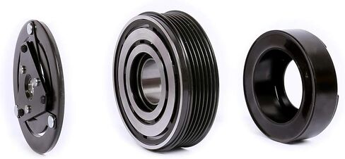 FKG AC Compressor Clutch Assembly Repair Kit 1521471 CO 21471LC for 2006-2011 Chevy Impala 3.5L 3.9L, 2006 Chevy Malibu 3.9L, 2006-2007 Chevy Monte Carlo 3.5L in Saudi Arabia